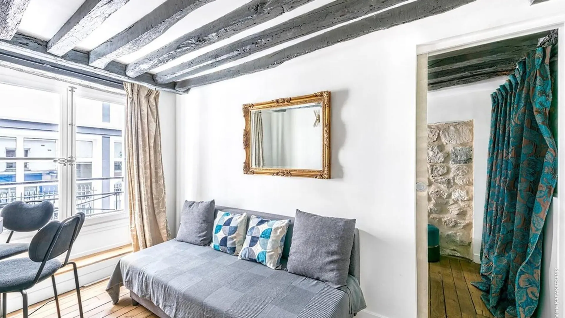 Lägenhet Grands Boulevards - Vivienne 1Bdr Paris Frankrike